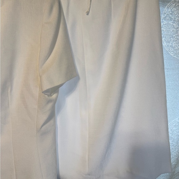 Le Suit Essentials  White Blazer and Skirt Set Size 16 EUC Fast Shipping - Picture 3 of 9